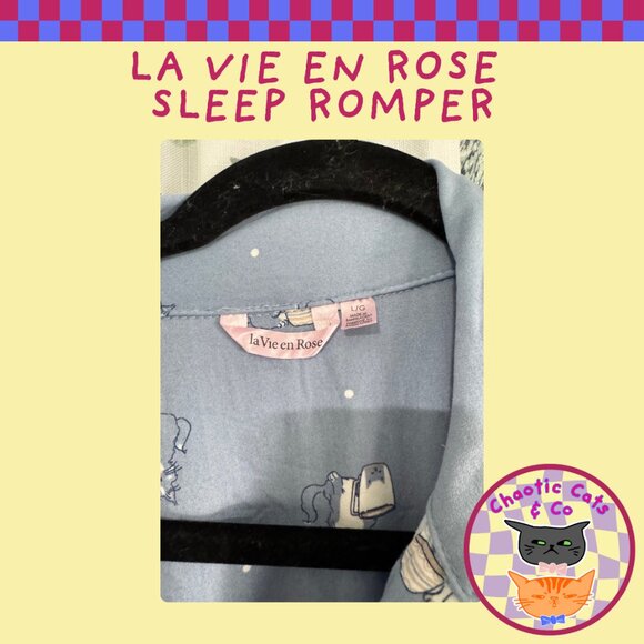 La Vie En Rose Sleep Romper - Picture 3 of 4